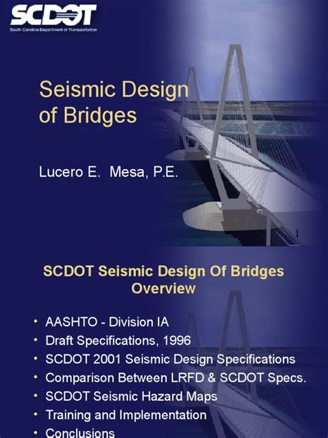 Seismic Design of Bridges | Earthquakes | Geological Hazards