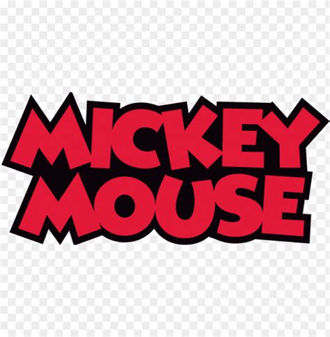 Collection of Mickey Mouse Logo PNG. | PlusPNG