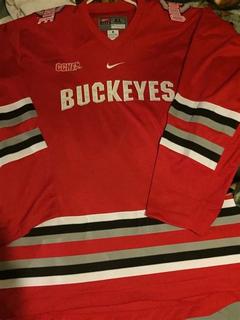 Ohio State Buckeyes Authentic Hockey Jersey | SidelineSwap