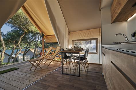 Safari M glamping tent interior | Tent glamping, Tent design, Home