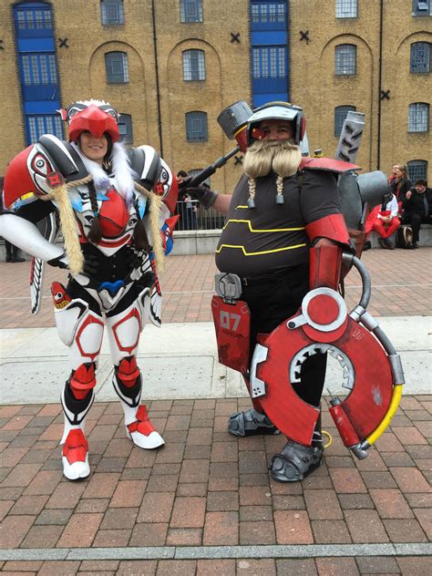 Pharah and Torbjorn Overwatch Cosplay by Beaupeep101 on DeviantArt