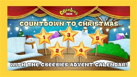 Cbeebies Advent Calendar 1 to 20 - YouTube