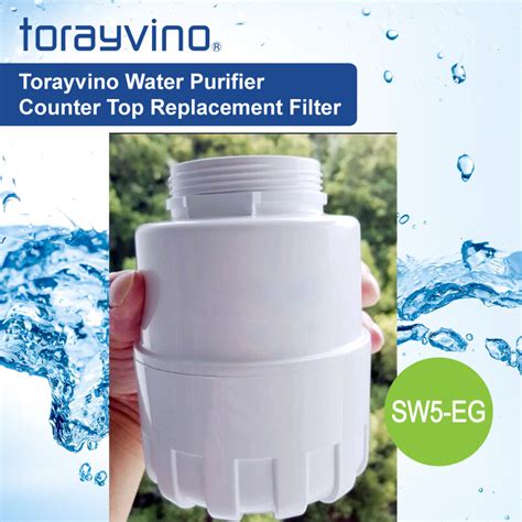 Torayvino Water Purifier Counter Top Replacement Filter (For SW5-EG ...