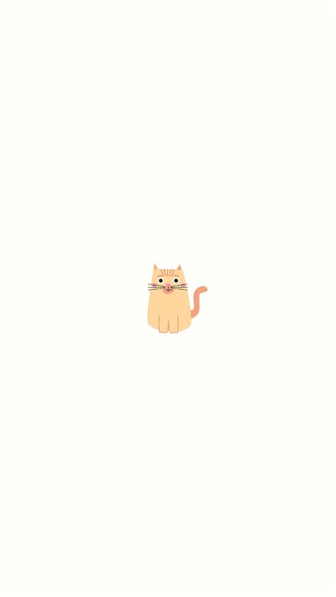 Cat, art, minimalism, vector, HD phone wallpaper | Peakpx