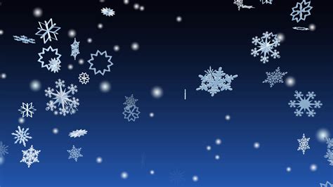 3D Winter Snowflakes Screensaver for Windows - 3D Snowflakes Screensaver