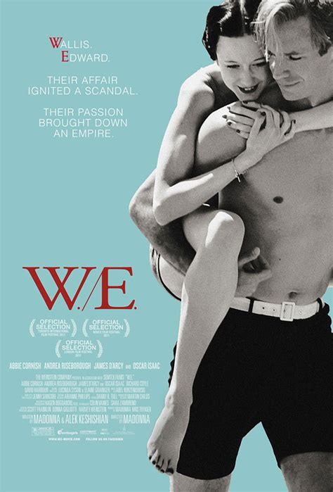 W.E. - Movie directed by Madonna starring James D'Arcy, Abbie Cornish & Andrea Riseborough | Mad ...