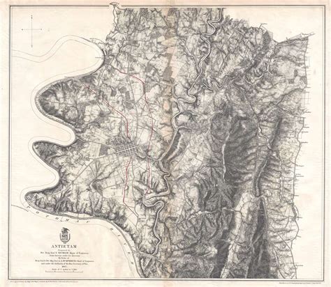 Antietam.: Geographicus Rare Antique Maps