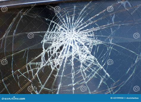 Accident, The Broken Glass Of The Car Stock Photo - Image: 43199950