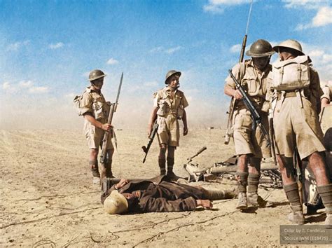 British 8th Army "Desert Rats" in operation during "Operation Lightfoot ...