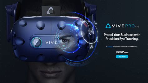 Vive Pro Eye Now Available in Europe, Starting at €1,700