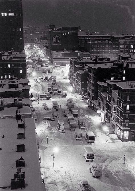 New York snow storm: 1947 : r/OldSchoolCool