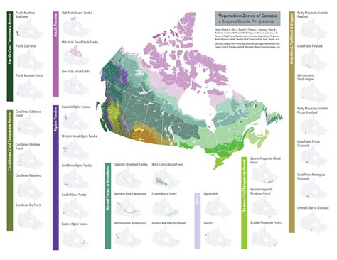 Vegetation Zones of Canada