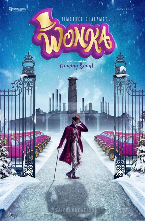 Upcoming Movies - A new Willy Wonka film is coming in...