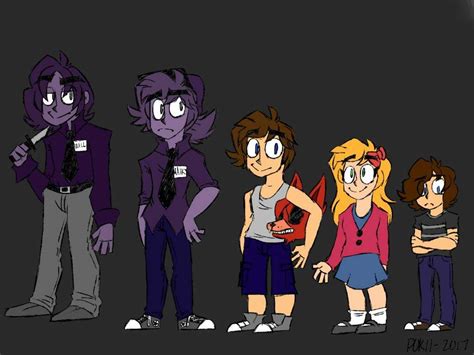 Afton Family Pixel Art