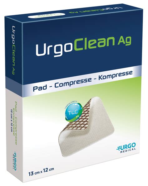 Urgo Medical | UrgoClean Ag chronic wound dressings