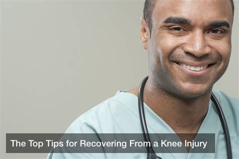 The Top Tips for Recovering From a Knee Injury - Health and Fitness ...