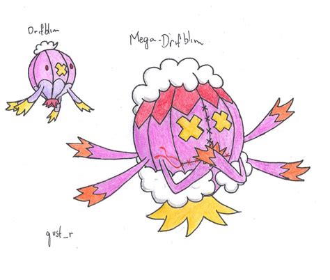 Mega Drifblim by gust-r on DeviantArt