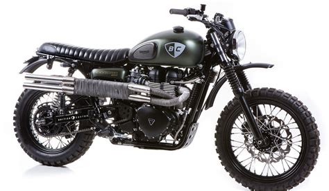 TRIUMPH SCRAMBLER ‘THE DIRT BIKE’ BY BRITISH CUSTOMS - Muted.