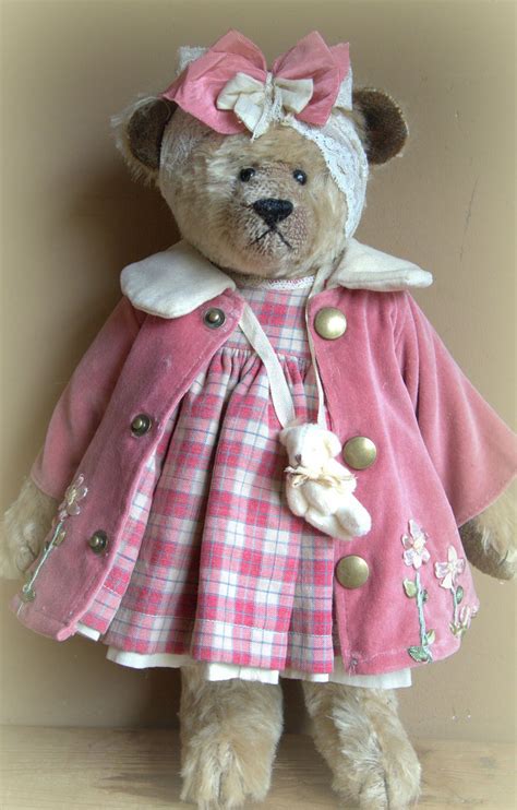 Johanna « Border Company | Mohair teddy bear, Teddy bear collection, Teddy bear doll