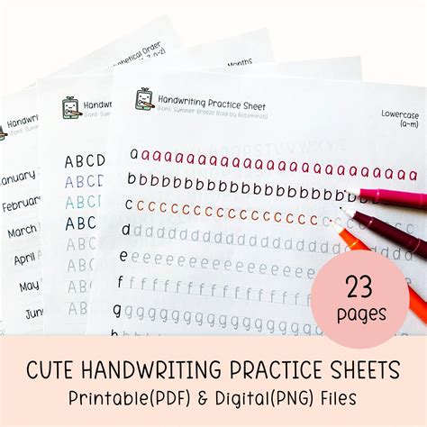 Regine Kleist: Alphabet Handwriting Practice Sheets / Kids need lots of practice tracing letters ...