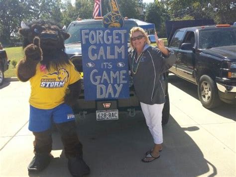 Savage Storm Mascot, Bolt! Tailgate party. Southeastern Oklahoma State ...