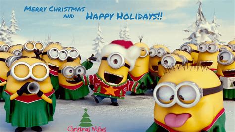 Merry Christmas Minions Wallpapers - Wallpaper Cave