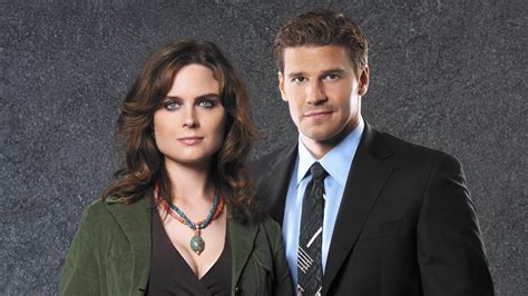 David Boreanaz Emily Deschanel Seeley Booth Temperance Brennan ...