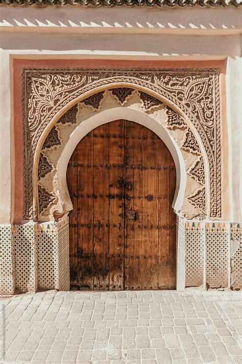 "Moroccan Door" by Stocksy Contributor "Jovana Vukotic" - Stocksy