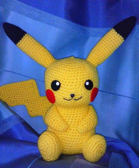 Pikachu Amigurumi by annie-88 on DeviantArt