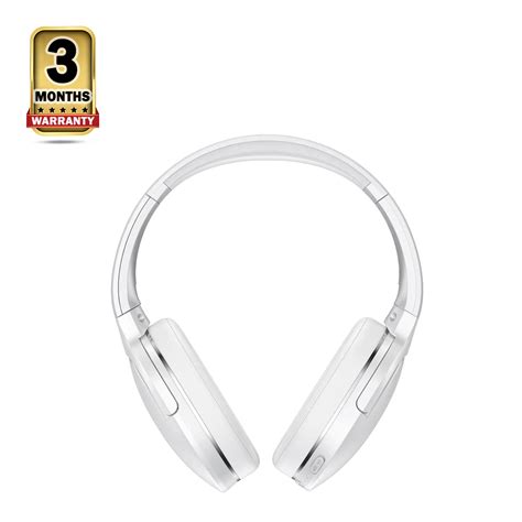 Baseus D02 Pro Encok Wireless Headphone - White - NGTD010302