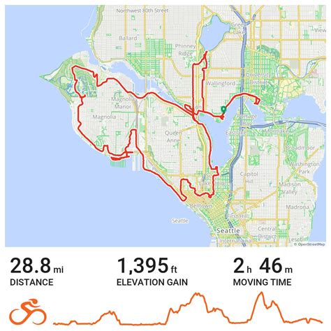 Seattle wandering · Ride with GPS