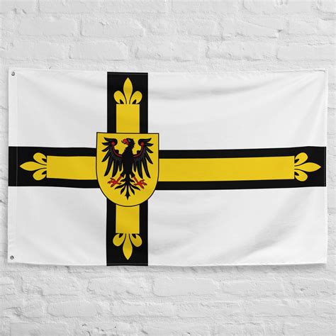 State of the Teutonic Order Banner Flag 100% Polyester With 2 Iron Grommets Kingdom of Germany ...