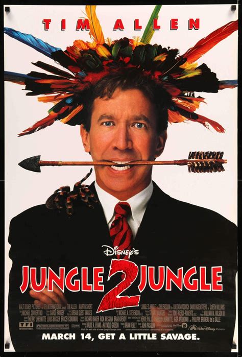 Jungle 2 Jungle (1997) Original One-Sheet Movie Poster - Original Film Art - Vintage Movie Posters