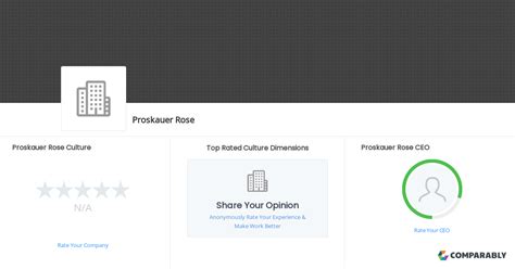 Proskauer Rose Culture | Comparably