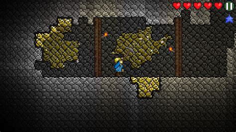 Gold mine. : r/Terraria