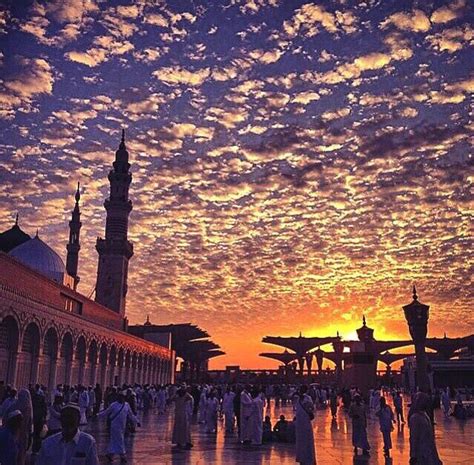 Sunset | Beautiful mosques, Sunset, Mecca madinah