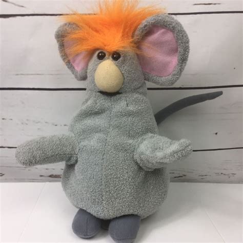 Imagination Movers Plush Warehouse Mouse Orange Hair Stuffed Animal Disney 10" #Disney # ...