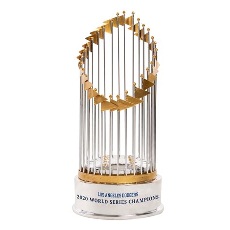 Los Angeles Dodgers MLB 2020 World Series Champions Trophy Replica