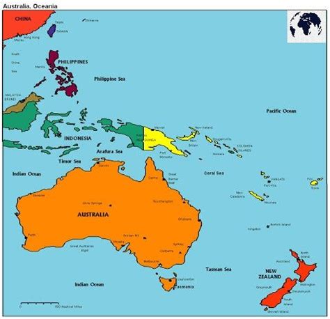 Capital Of New Zealand, Melanesia, Printable Maps, Micronesia, Solomon ...