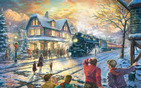 Thomas Kinkade Nativity Wallpapers - Top Free Thomas Kinkade Nativity ...