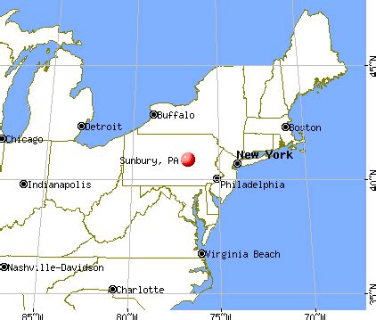 Sunbury, Pennsylvania (PA 17801) profile: population, maps, real estate, averages, homes ...