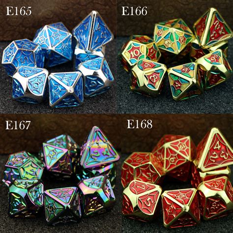 Full Set DnD Dice Set Engraved/Carving for Dungeons & | Etsy