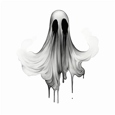 Premium AI Image | HandDrawn Halloween Ghost Cartoon