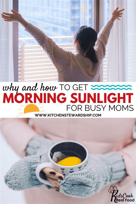 Making Morning Sunlight Easy for Busy Moms