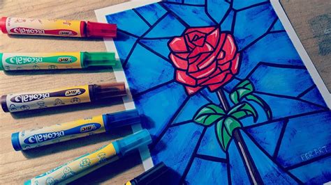 COMO DIBUJAR UNA ROSA ABSTRACTO - DIBUJOS DE AMOR - YouTube