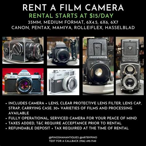 Rent a 35mm or 120 Film Camera: Affordable Options Available