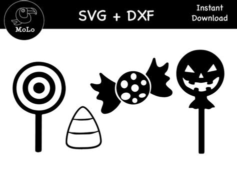 Halloween Candy Svg Candy SVG PNG DXF Cricut Halloween | Etsy