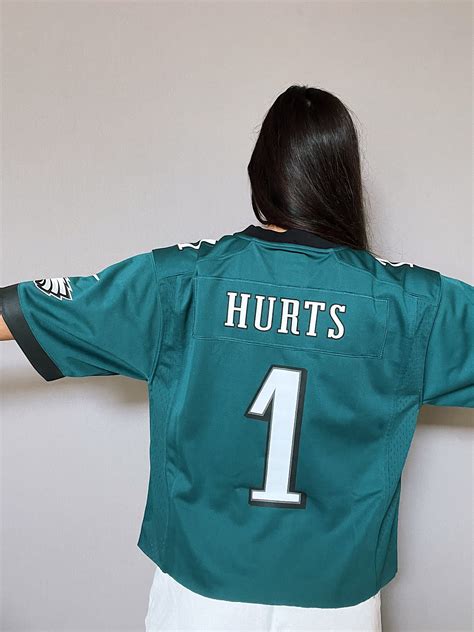 Jalen Hurts Philadelphia Eagles Crop Jersey - Etsy