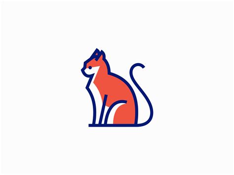 Cat Logo for Sale by UNOM design on Dribbble