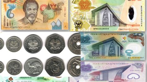 Papua New Guinea Currency Notes and Coins